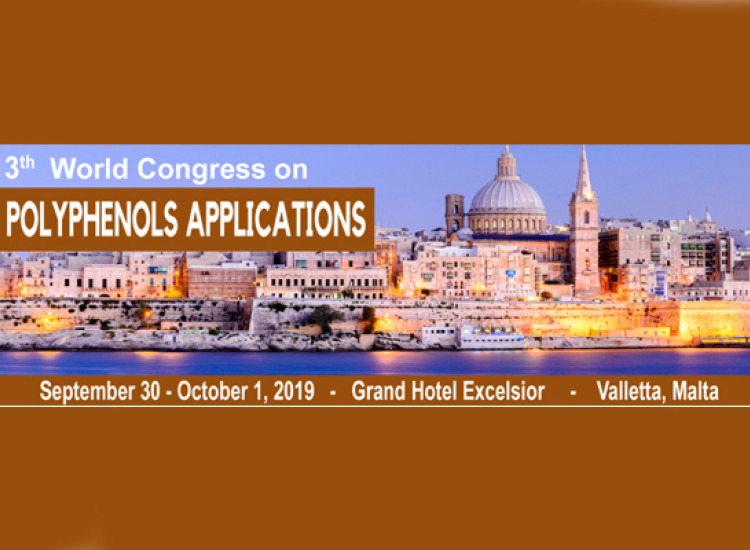 13ª World Congress on Polyphenols applicationss