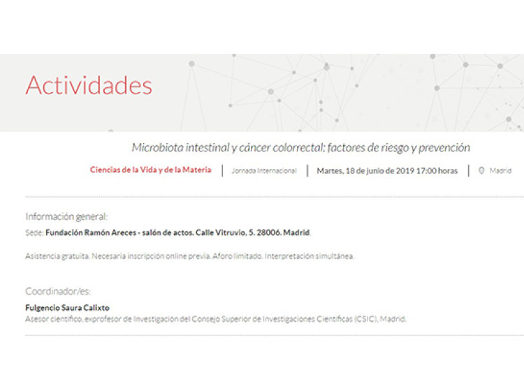 Microbiota intestinal y cáncer colorrectal: factores de riesgo y prevención