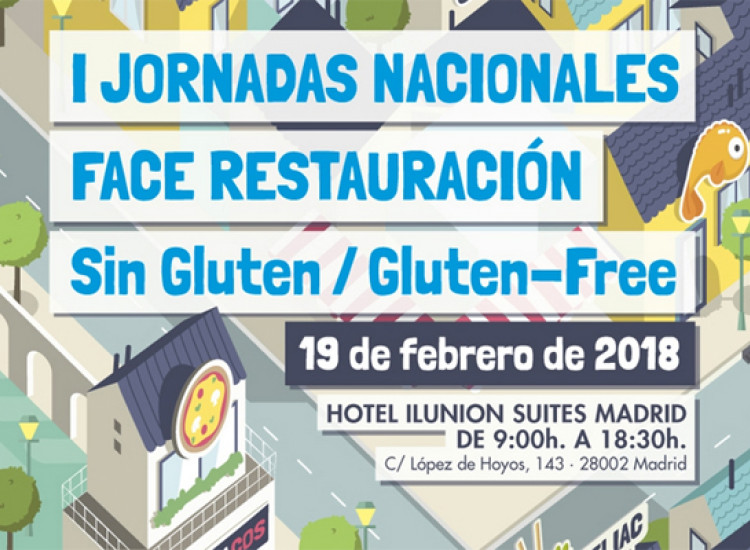 Programa I Jornadas Nacionales FACE Restauración Sin Gluten/Gluten-Free
