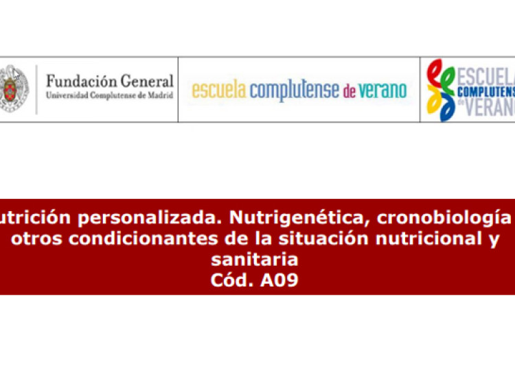 Nutrición personalizada. Nutrigenética, cronobiología y otros condicionantes de la situación nutricional y sanitaria