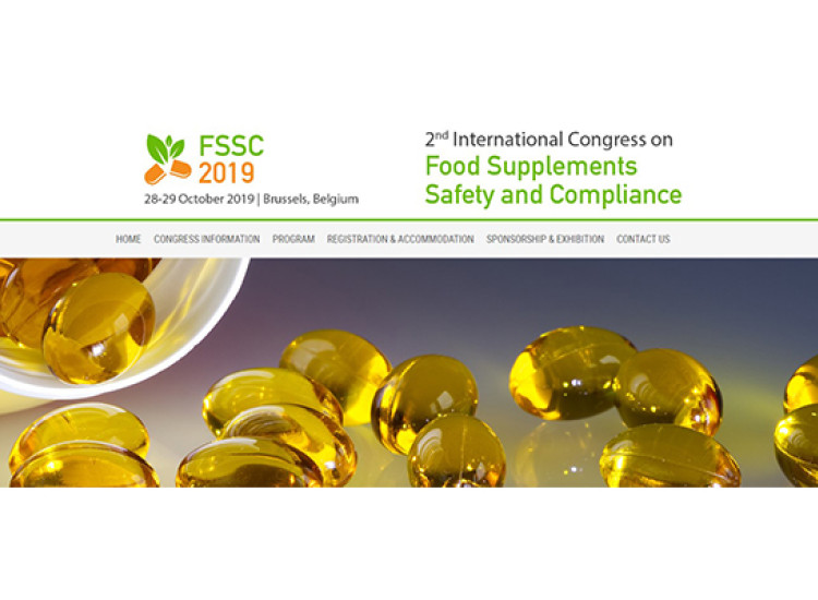 2nd International Congress on Food supplements Safety and Compliance FSSC 2019
