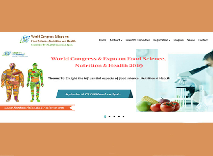 World Congress&Expo on food science,nutrition&health 2019