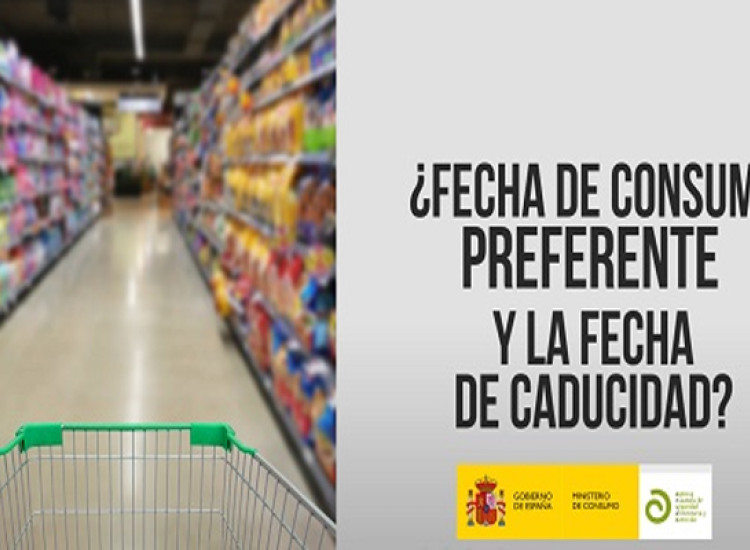 Â¿Sabes la diferencia entre la fecha de consumo preferente y la fecha de caducidad? Nuevo vídeo informativo.
