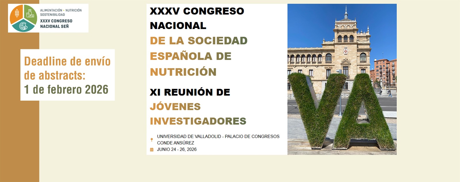 XXXV Congreso Nacional SEÑ + XI Reunión de Jóvenes Investigadores