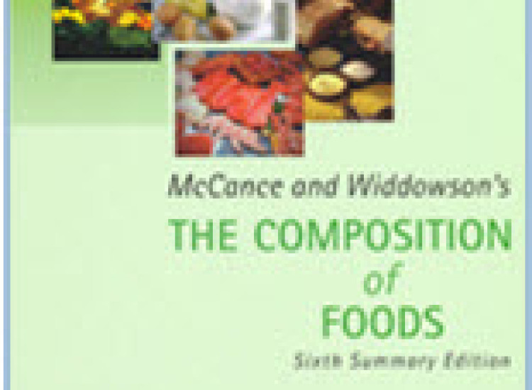 The Composition of Foods - McCance and Widdowsonâ€™s