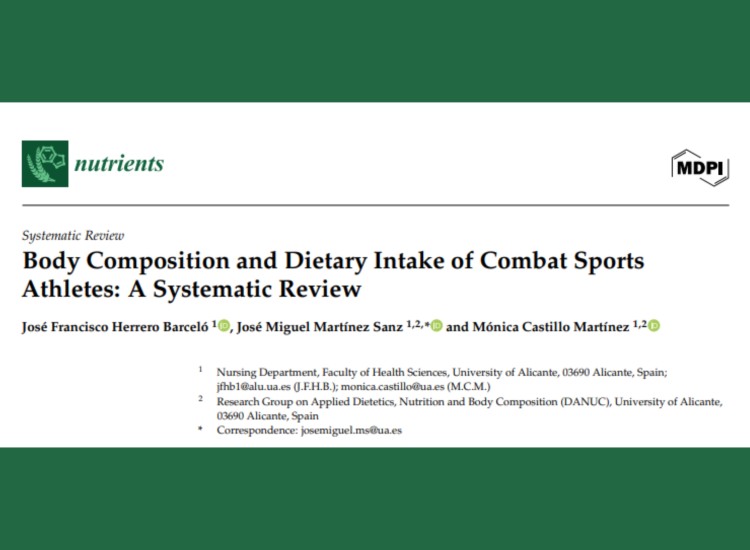 Composición corporal e ingesta dietética de atletas de deportes de combate: una revisión sistemática